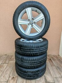 VW 205/55 R16 Hliníkové disky + zimné pneu