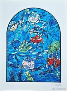 MARC CHAGALL - Reuben (1990) (Jeruzalem okná) (CERTIFIKÁT)