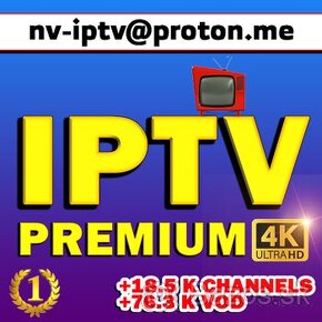 IPTV Premium Server 4K UHD (1 rok)