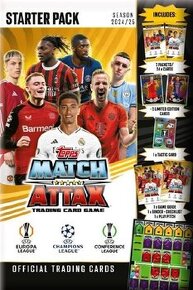 Futbalové kartičky - Topps Match Attax 2024/2025 sezona