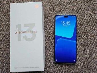 Xiaomi 13 Lite 5G 8GB/256GB modry, top, zaruka