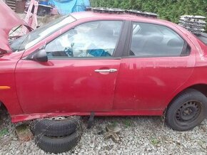 Predám dvere alfa romeo 156 predné-zadné strana soferova - 1