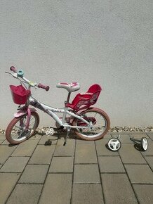 Predám dievčenský detský bicykel velkosť 16