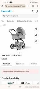 Kočík Moon style 2021 ice - 1