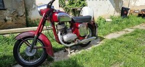 Patina Jawa 250 typ 559 rv 67 platne doklady biele spz