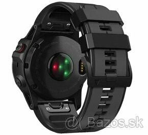 Remienok Easyfit pre Garmin Fenix 3,5X,6X,7X,26mm,sedo-ciern - 1