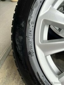 Zimný SET BMW X3 5x120 R 17 Michelin Alpin6 - 1