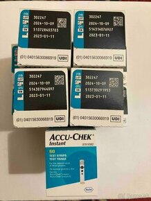 Accu Chek Instant  testovacie pruzky 50ks  v krabicke