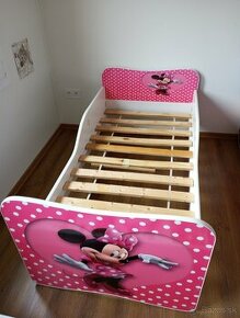 Dievčenská posteľ Minnie Mouse