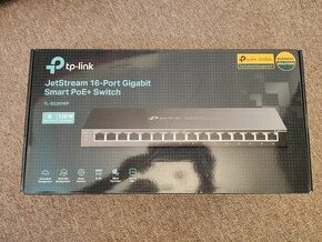 Switch TP-Link SG2016P Smart, 16x GLan, 8x PoE+, 120W, Omáda