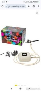 Groomer airbrush set