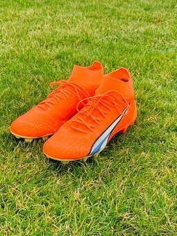 Puma Ultra Pro FG/AG – oranžové veľkosť 42