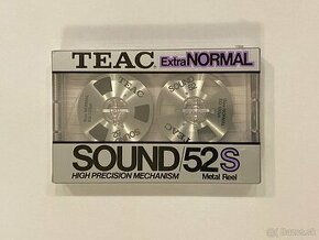 Predám audiokazetu TEAC SOUND/52S, TEAC SOUND/52G