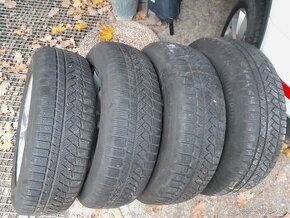 4ks zimne 215/65 R17 obute na alu diskoch - kodiaq, tarraco