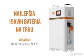 Najlepšia 15kwh batéria na trhu za najlepšiu cenu