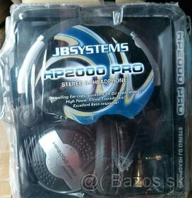 JB SYSTEMS HP2000 Pro Dj sluchadla - 1