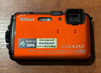 Nikon Coolpix AW100 vhodny na potapanie