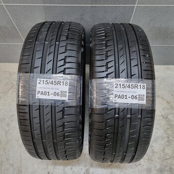 Letné pneumatiky 215/45 R18 CONTINENTAL DOT4022 - 1