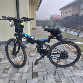 Horský elektrický bicykel VIVI - skladací - 1