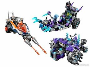 LEGO sety - Nexo Knights 70348 + 70349 + 70350 - 1