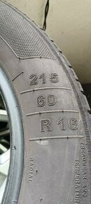 215/60 R16 letné - 1