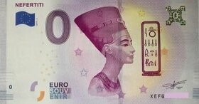 0 euro bankovka - NEFERTITI .