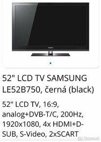 Samsung 52" LCD full HD - 1