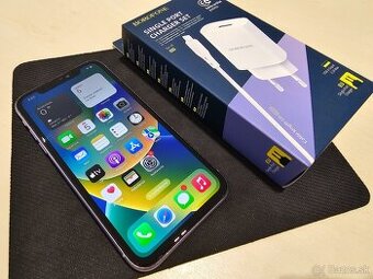 iPhone 11 64GB fialový purple , TOP stav