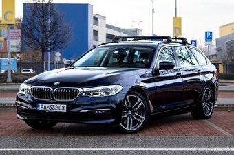 BMW Rad 5 Touring 530d xDrive A/T 2019 so strešnými nosičmi - 1