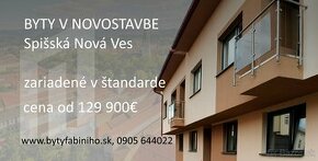 BYTY FABINIHO SPIŠSKÁ NOVÁ VES