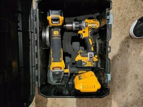 DeWalt DCK2080P2T aku sada uhlová brúska + príklepová aku vŕ