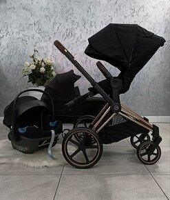 TROJKOMBINÁCIA CYBEX PRIAM ROSEGOLD BLACK