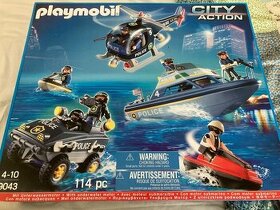 Nová nerozbalená stavebnica Playmobil policajti 114 častí