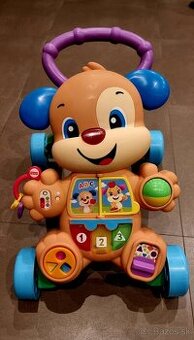 Fisher Price detské chodítko - psík