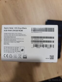 Predám Xiaomi Redmi Note 12S 8GB/256GB