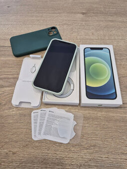 iPhone 12 Zeleny/Green 64 GB TOP STAV