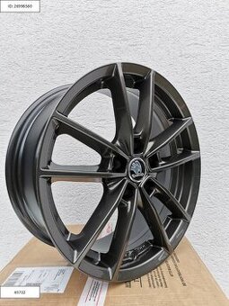 Nové Borbet Alu disky Skoda 7x17 ET 40 5x112 R17 1202