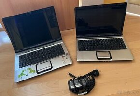 2x HP Pavilion DV2000 + DV6000 na diely + nabíjačka