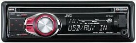 autoradio JVC KD-R401,4x50w mos-fet,usb aux 100%stav