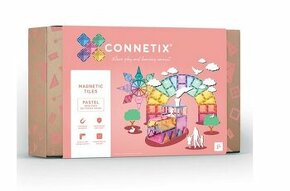 Magnetická stavebnica connetix pastel 202ks