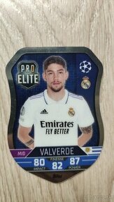 Futbalová kartička PRO ELITE Valverde