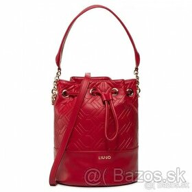 LIU JO červený bucket bag batôžtek crossbody