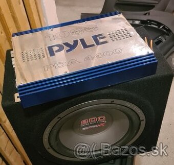 ZOSILNOVAČ PILE PDA 4400 SUBWOOFER