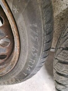 Predam zimne pneumatiky 175/65 R14