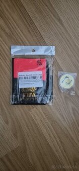 Rozhodcovský set- karty FIFA, minca FIFA,hodinky.