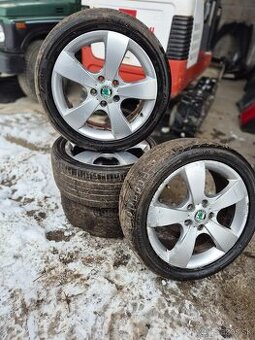 Predám elektróny 5x112r17 originál Škoda VW GROUP