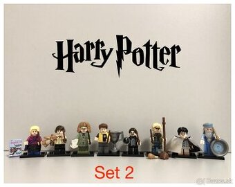 Rôzne figúrky Harry Potter (8ks) typ lego - nove - 1