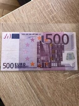 500 €  - bankovka - 1