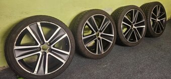 Alu. VW 5x100 R17+pneu Dunlop 215/40R17 love