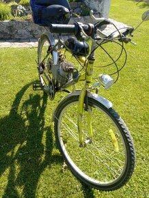 Bicykel s benzínovým pohonom - 1